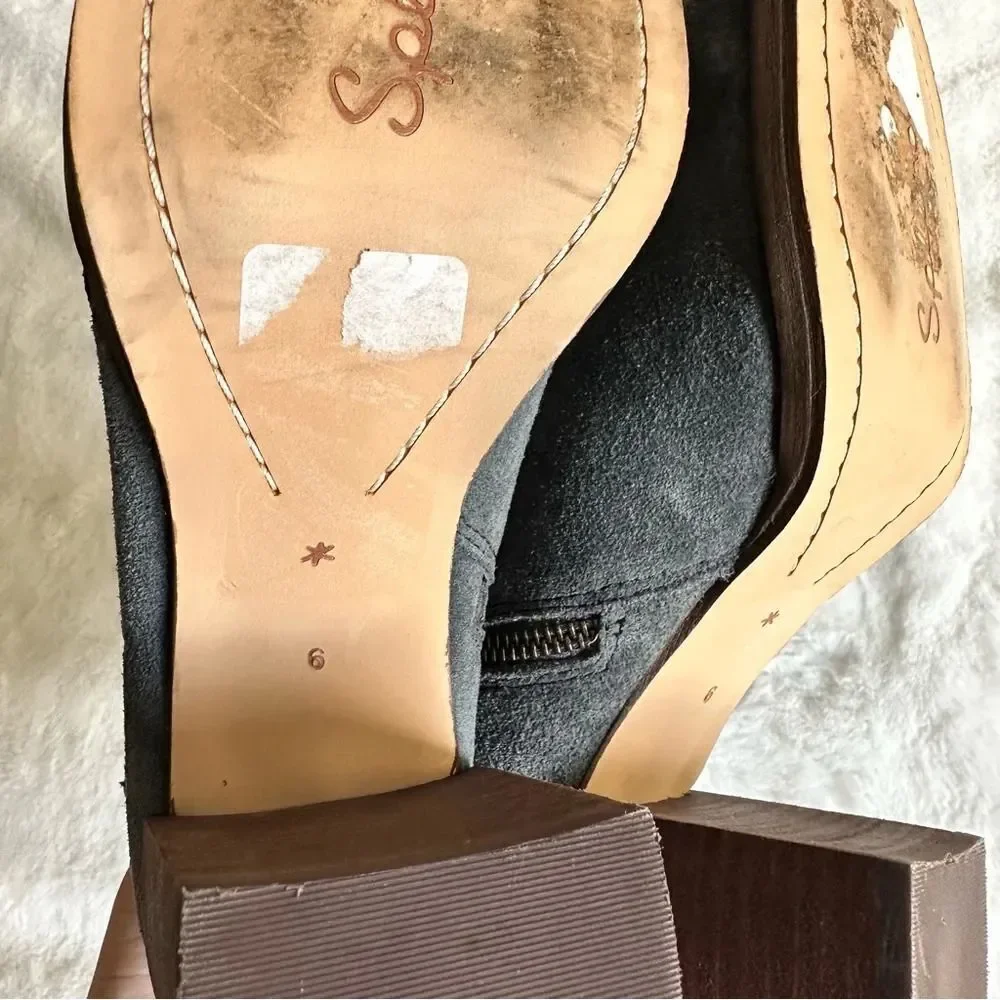 Splendid Women’s Callen Suede Buckle Ankle Bootie Size 9
